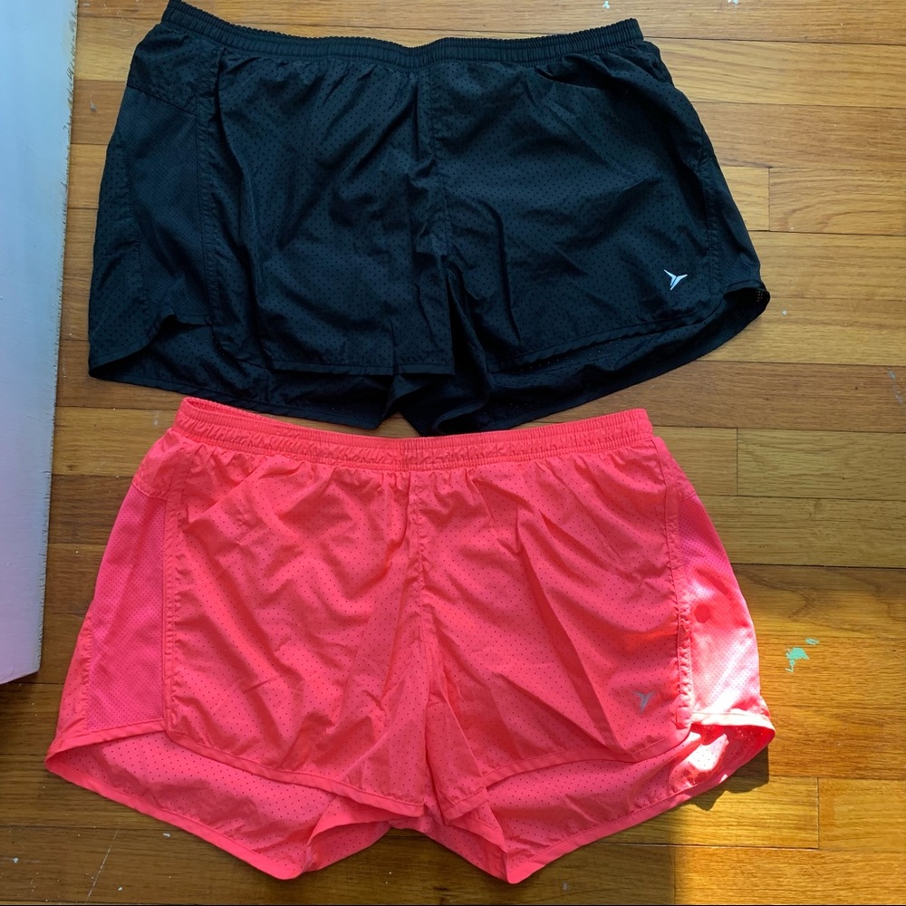 Bundle two pairs of Old Navy running shorts